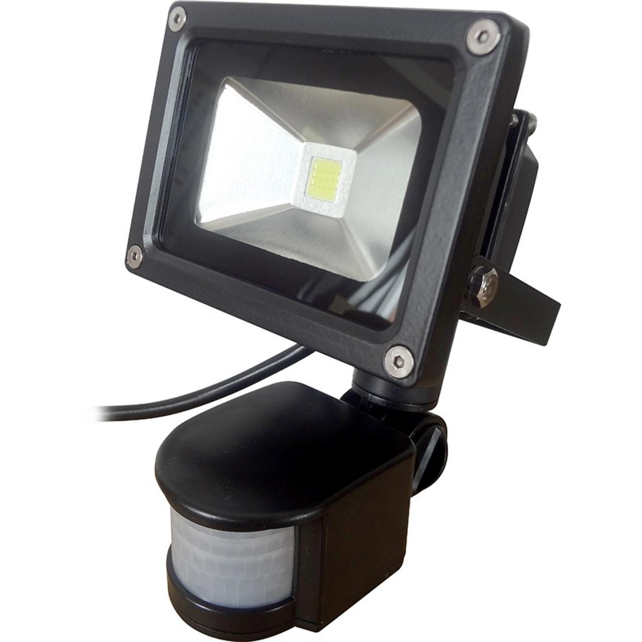 10w LED Floodlight With PIR Sensor