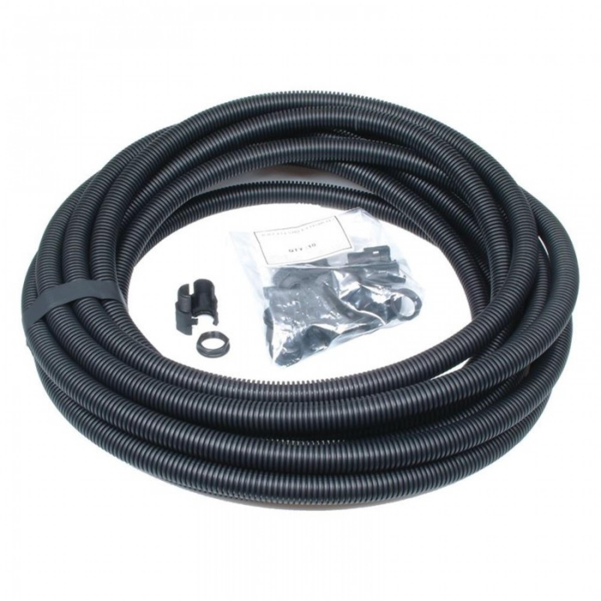 20MM X 10MTR FLEXIBLE CONDUIT BLACK