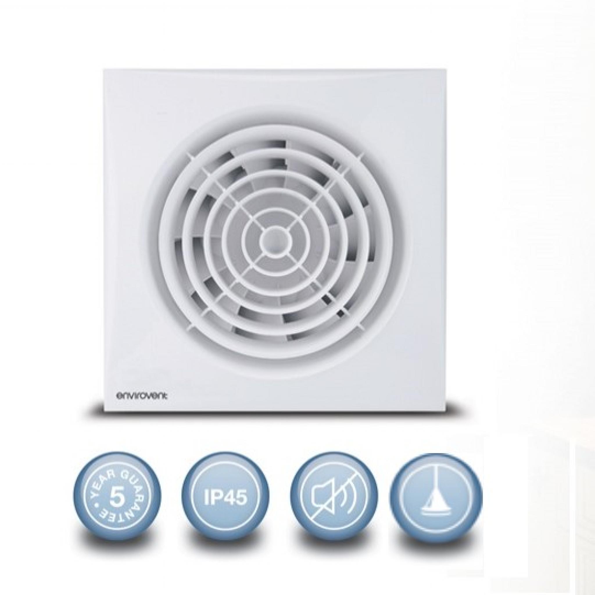 Envirovent Silent 6"/150mm Extractor Fan Pull Cord