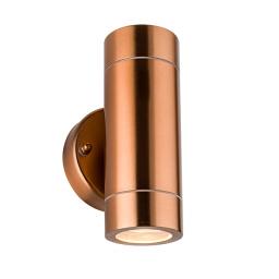 Palin 2lt Wall IP44 35W - Copper Lacquer