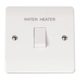 20A DP Switch ‘Water Heater’