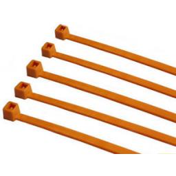 Cable Ties - 370mm x 4.8mm - Orange (Each)