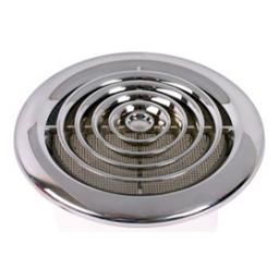 4" Round ceiling Grille - Chrome