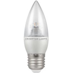 6.5W ES (E27) LED Candle - Warm White 2700k Dimmable