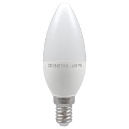 5.5W SES (E14) LED Candle - Cool White 4000k Dimmable