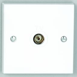 Single Co-Axial Outlet - Isolated