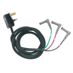 Mains Lead for Multi Function Testers