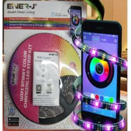 Smart Controlled RGB Colour-Changing LED Strip Kit (5m)