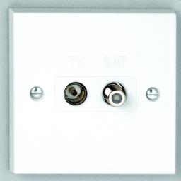 TV F Type Satellite Outlet