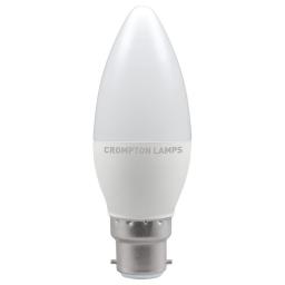 5.5W BC (B22d) LED Candle - Warm White 2700k