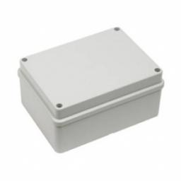 Grey Plastic Junction Box - IP56 (120x80x50 mm)