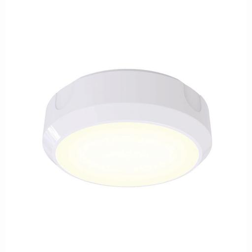 Ansell 14w LED Bulkhead Round - White