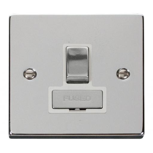 13a Fused ‘Ingot’ Switched Connection Unit - White