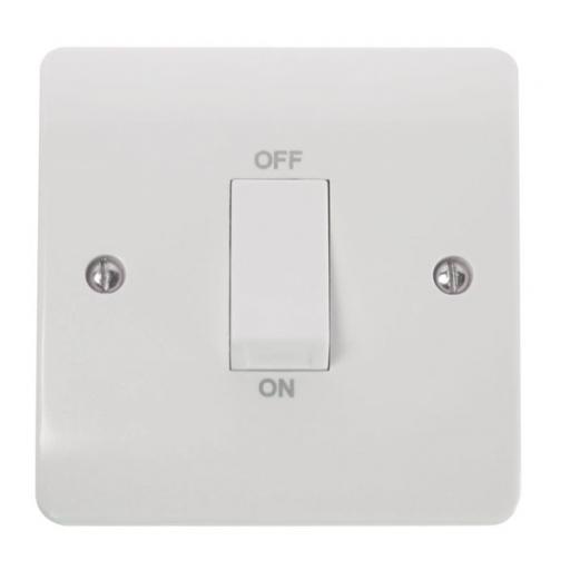 45A 1 Gang Single Cooker Switch