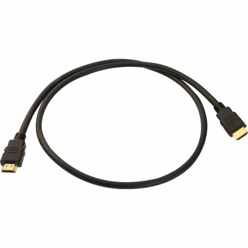 1 Metre HDMI-to-HDMI Lead Black