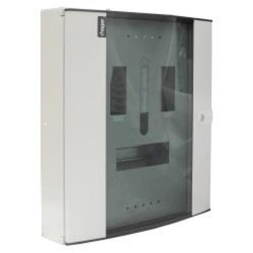 Hager 4 way 3 phase distribution board
