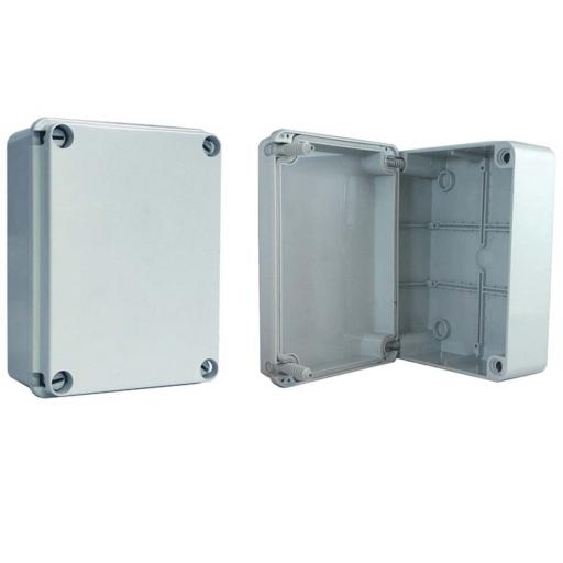 Grey Plastic Junction Box - IP55 (400x300x135 mm)