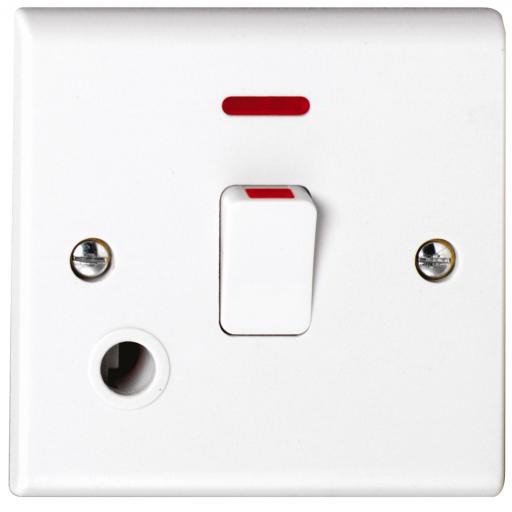 20A DP Switch with Flex Outlet & Neon