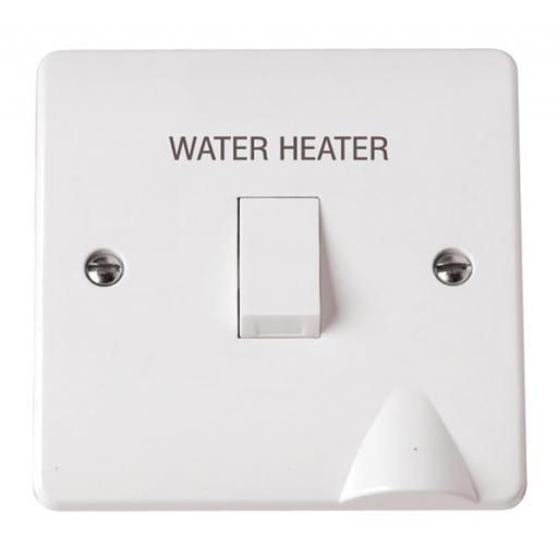 20A DP Switch ‘Water Heater’ + Flex Outlet