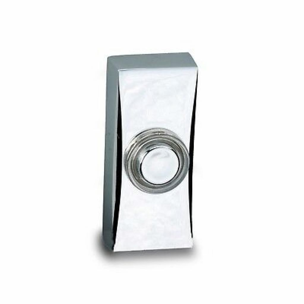 Deta Wired Door Bell Push Chrome