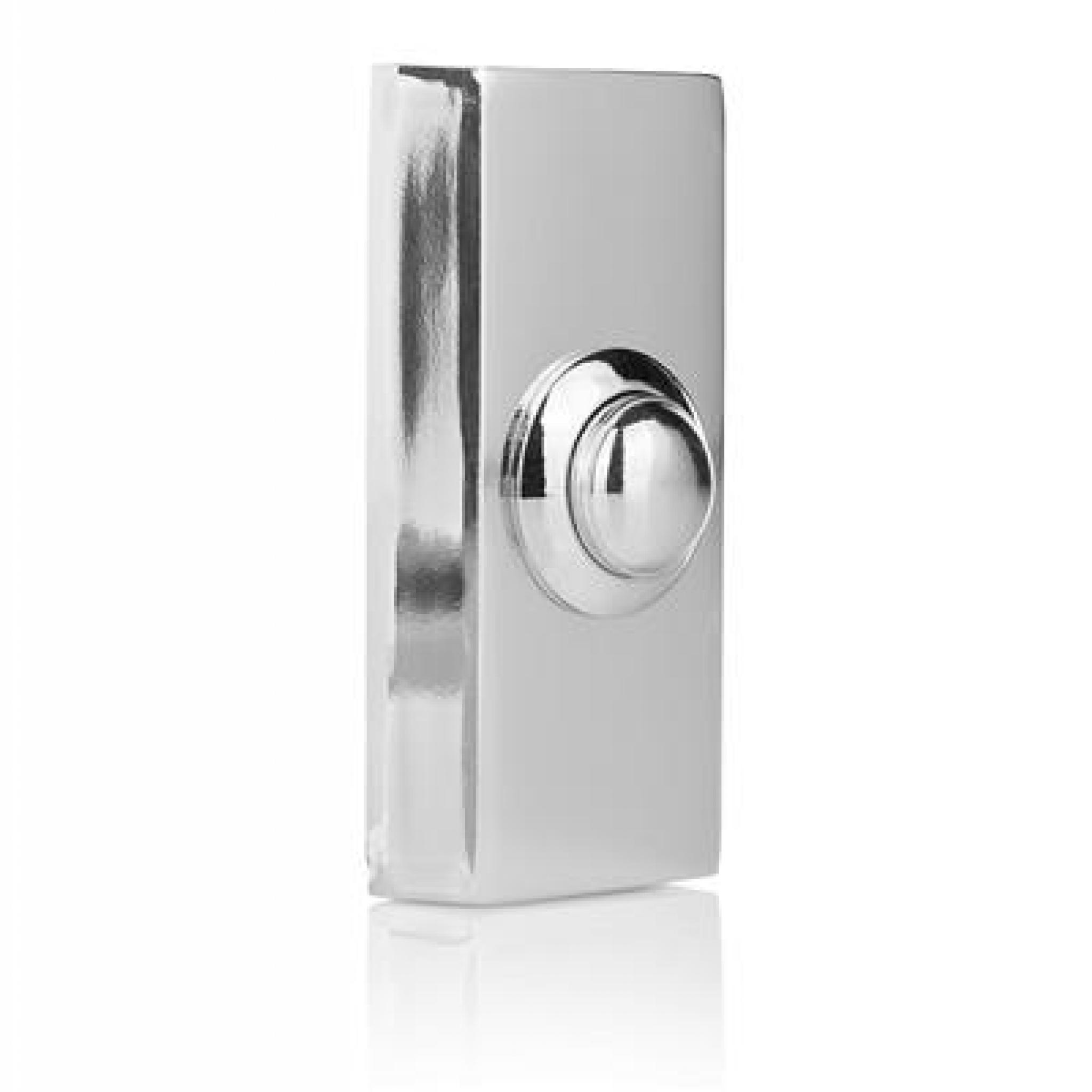 Byron Wired Bell Push Button Surface Mounted Chrome