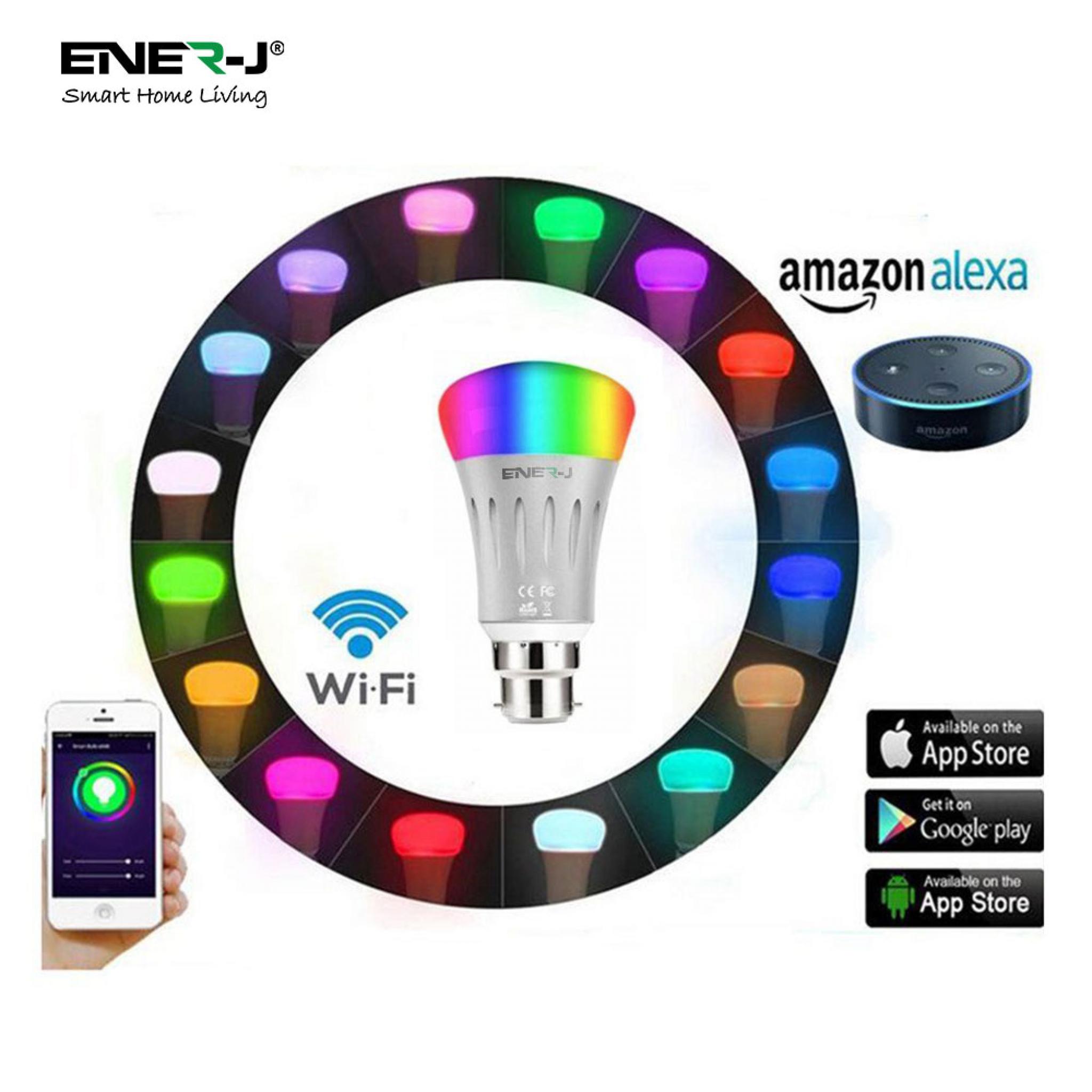 Wifi RGB+W Smart LED Bulb - BC (B22)