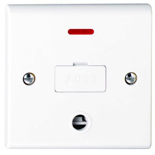 13A Unswitched with Flex Outlet & Neon